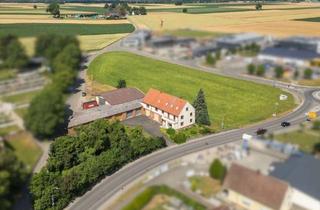 Lager kaufen in 88487 Mietingen, Wohnen, Arbeiten und erweitern! Großzügiges Anwesen mit Wohnhaus, Hallen und Erweiterungspotential