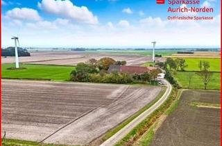 Lager kaufen in 26524 Hagermarsch, Hofgebäude mit Lagerhallen in Theener/Hagermarsch - Deichblick & Alleinlage - Ostfriesische Nordsee