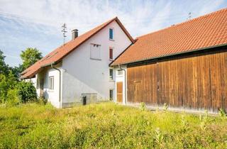 Immobilie kaufen in 86678 Ehingen, Wohnhaus mit Hofstelle und ca. 5,5 ha Acker-/Wald- und Wiesenflächen!