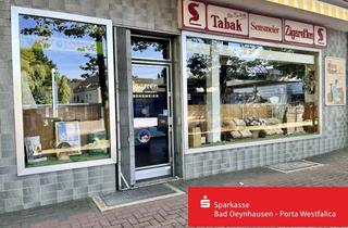 Gewerbeimmobilie kaufen in 32545 Bad Oeynhausen, Gewerbefläche mit großer Schaufensterfront - Traditionsreicher Standort