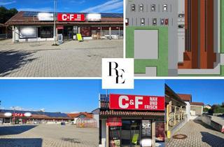Gewerbeimmobilie kaufen in Klosterwiese 11–13, 94486 Osterhofen, Vielseitig nutzbare Gewerbefläche mit 863 m² Verkaufsraum und 35 Stellplätzen in Osterhofen