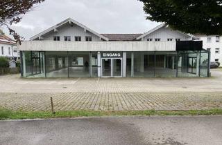 Büro zu mieten in Miesbacher Straße 20, 83607 Holzkirchen, Repräsentative Gewerbeimmobile Autohaus Outlet Gastronomie Ausstellungshalle Werkstatt mit Büros