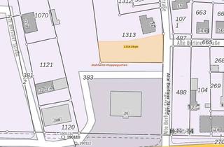 Gewerbeimmobilie kaufen in Alte Berliner Str. 16, 15366 Hoppegarten, 1.000 qm Baugrundstück für 3 Vollgeschosse im Mischgebiet mit 750 qm BGF