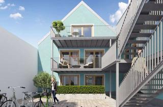 Wohnung kaufen in 86633 Neuburg, Provisionsfrei – Sanierte 1-Zimmer-Studentenwohnung im Denkmal mit Balkon & Steuervorteil