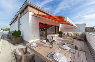 Wohnung kaufen in 85757 Karlsfeld, Helle, modernisierte Dachgeschosswohnung mit großzügiger Terrasse in Seenähe