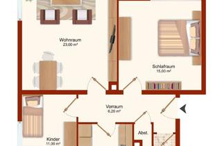 Wohnung mieten in Pienzenauerstraße, 83308 Trostberg, **Sonnige 3 - Zimmer Wohnung mit Südbalkon**