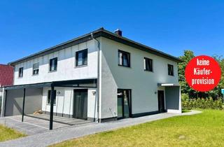 Doppelhaushälfte kaufen in 17033 Innenstadt, HORN IMMOBILIEN++ Neubrandenburg, große und neuwertige Doppelhaushälfte mit Kamin, EBK, E-Ladestatio