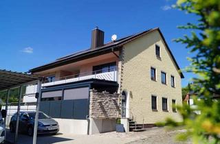 Haus kaufen in 91629 Weihenzell, Ansbach-Weihenzell: Zweifamilienhaus m. Solar,PV-Anlage m. Speicher,Fernwärme u. Glasfaseranschluss