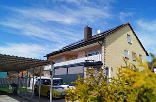 Haus kaufen in 91629 Weihenzell, Ansbach-Weihenzell: Zweifamilienhaus m. ausgeb. DG, Solar, PV, Fernwärme u. Glasfaseranschluss