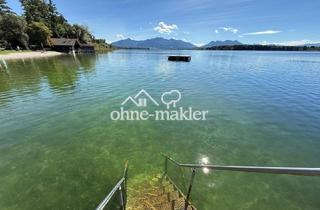 Immobilie kaufen in 83254 Breitbrunn, Seltene Baulücke am Chiemsee - Seenähe & Alpenblick