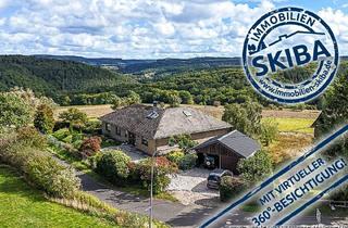 Haus kaufen in 53520 Senscheid, Senscheid - Traumhafter Panoramablick: Großzügiger Winkelbungalow am Ortsrand von Senscheid in der Eifel