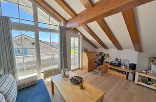 Wohnung kaufen in 87490 Haldenwang, Offenes Wohnen, im modernen alpenländischen Stil, sehr große 2 Zi-DG-Wohnung