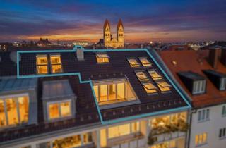 Wohnung kaufen in 80335 Maxvorstadt, Einzigartige, sehr ruhige, klimatisierte 3,5 Zi. Maisonettewohnung