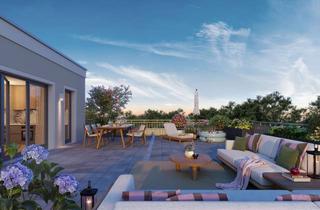 Wohnung kaufen in Am Schäferanger 2-12, 85764 Oberschleißheim, Großzügige 3,5-Zimmer-Dachgeschosswohnung mit zwei Dachterrassen