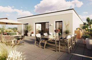 Wohnung kaufen in Am Schäferanger 2-12, 85764 Oberschleißheim, FRÜHLINGS-SPECIAL: 4-Zimmer-Dachgeschosswohnung mit großzügiger Dachterrasse