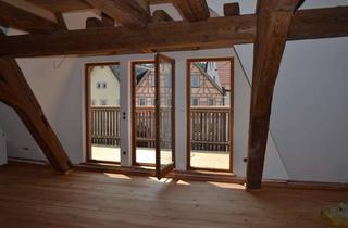 Wohnung mieten in Marktplatz 18, 72160 Horb, Neuwertige Dachgeschosswohnung mit Süd-Balkon in Horb