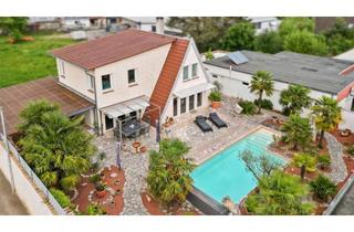 Haus kaufen in 67454 Haßloch, Wohnen & Gewerbe vereint – Exklusives Anwesen mit Pool, Einliegerwohnung & Hallenfläche