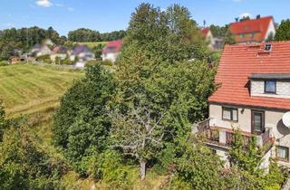 Doppelhaushälfte kaufen in 01855 Sebnitz, ++Reizendes Grundstück (810 m2) & romantische Doppelhaushälfte (93,5 m2) im Erholungsort Sebnitz!++
