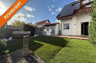 Doppelhaushälfte kaufen in 67127 Rödersheim-Gronau, Exklusive Doppelhaushälfte: Modernes Wohnen mit Gartenoase in Feldrandlage!