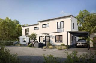 Haus kaufen in Morgensternstraße 19, 63329 Egelsbach, NEUBAU - Einfamilienwohnhaus (DHH) am Wald- und Feldrand in Egelsbach