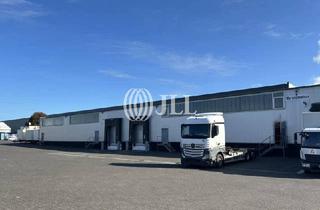 Gewerbeimmobilie mieten in 41542 Dormagen, Lagerhalle mit Freifläche | LKW-Stellplätze | Rampen | ebenerdig