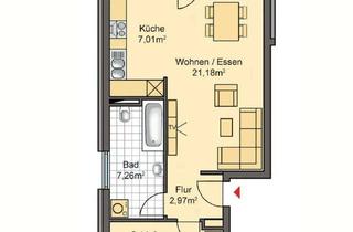 Wohnung kaufen in 63071 Offenbach, Neuwertige Zweizimmer-Wohnung in zentraler Lage und gehobener Ausstattung