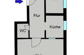Wohnung mieten in 93138 Lappersdorf, Stilvolle 2-Zi-Wohnung mit EBK und Balkon in Lappersdorf