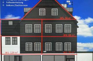 Wohnung mieten in Frankfurter Strasse 12, 57462 Olpe, Luxuriöse 3-Zimmer Wohnung mit Balkon und Kamin-/Ofenanschluß im 1. OG in Olpe