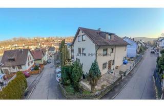 Haus kaufen in 75236 Kämpfelbach, ATIK: Freistehendes Zweifamilienhaus mit Anbau auf großem Grundstück