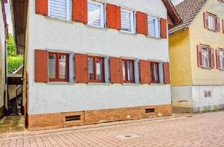 Haus kaufen in 77728 Oppenau, Oppenau - Zwei auf einen Streich - Altstadthaus und charmantes Ferienhaus am Bachlauf