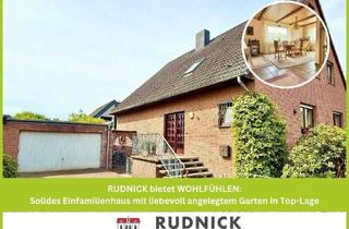 Einfamilienhaus kaufen in 30826 Garbsen, Garbsen - RUDNICK bietet WOHLFÜHLEN: Solides Einfamilienhaus mit liebevoll angelegtem Garten in Top-Lage