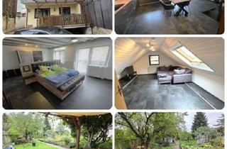 Wohnung kaufen in 76872 Erlenbach, Gute Alternative zur ETW !!! 2021 renovierte DHH inkl. EBK mit Scheune und Garten