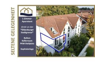 Wohnung kaufen in Metjendorfer Landstraße 23c, 26215 Wiefelstede, *Stadtgrenze Oldenburg-Alexandersfeld* TOP Apartment für Studenten / Arbeitnehmer