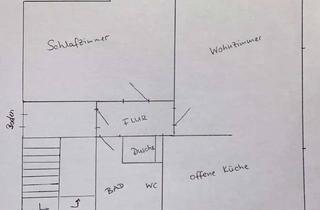 Wohnung mieten in Weinbergstraße, 01594 Stauchitz, 2 Zimmer Dachgeschosswohnung in Stauchitz, frisch modernisiert