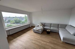 Wohnung mieten in 32120 Hiddenhausen, Vollständig renovierte Wohnung mit dreieinhalb Zimmern sowie Balkon und Einbauküche in Hiddenhausen