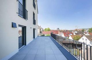 Wohnung mieten in Ulmer Straße 24, 86154 Oberhausen, Traumhafte 4-Zimmer-Wohnung mit großzügiger Dachterrasse