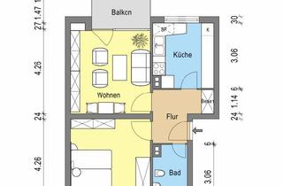 Wohnung mieten in Brunnenstr. 10, 55576 Sprendlingen, Helle 2-Zimmer-Wohnung mit Balkon sucht Langfristmieter! :-)