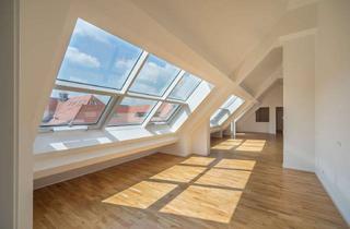Wohnung mieten in Salomonstraße, 04103 Zentrum-Ost, exklusives Dachgeschoss | 2 Terrassen | Parkett | Klimaanlage | Dusche & Wanne | EBK