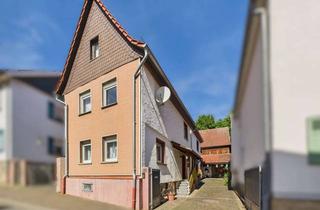 Einfamilienhaus kaufen in 61200 Wölfersheim, Zentrales Einfamilienhaus mit Charme, Scheune und Garten – viel Raum für Kreativität in Wölfersheim