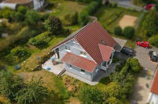 Haus kaufen in 36157 Ebersburg, Weyhers: Neuwertiges KfW-Effizienzhaus mit traumhaftem Garten für die ganze Familie