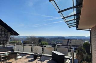 Villa kaufen in Von-Bodelschwingh-Straße 19, 49179 Ostercappeln, Großzügige Landhaus­-Villa mit 4 Wohnungen in attraktiver Süd­-Hanglage und fantastischer Fernsicht!