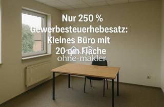Büro zu mieten in 16559 Liebenwalde, Nur 250% Gewerbesteuerhebesatz: Kleines Büro mit 20qm Fläche