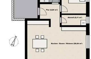 Wohnung mieten in 86470 Thannhausen, Neubau - 2 ZKB Wohnung in ruhiger Lage in Thannhausen - Erstbezug