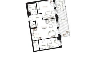 Lofts mieten in 42281 Barmen, Erstbezug: 3-Zimmer-Wohnung mit Balkon und offenem Loftcharakter in Wuppertal