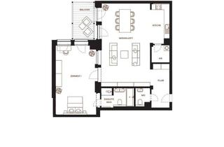 Lofts mieten in 42281 Barmen, Erstbezug: Exklusives Loft mit 2 Zimmern und Balkon im Industrie-Denkmal