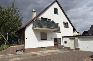 Haus kaufen in 76467 Bietigheim, Zweifamilienhaus mit großer Garage und Garten