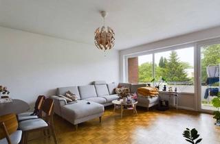 Wohnung kaufen in 23566 Lübeck, Lübeck - Gut vermietete 3 Zimmer Wohnung - Süd-Balkon - Gartennutzung Dusche & Badewanne - mit Tiefgarage