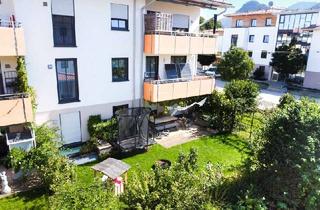 Wohnung kaufen in 83098 Brannenburg, Modernes Familienglück - 4,5 Zimmer Souterrainwohnung mit Garten und Bergblick