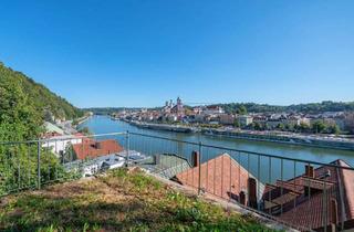 Wohnung kaufen in 94034 Altstadt, 3-Zimmer-Altbau-Wohnung mit spektakulärem Felsengarten