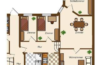 Wohnung mieten in 18273 Güstrow, modernisierte 5-Zimmer-Wohnung in Güstrow ab 01.12.2025 zu vermieten
